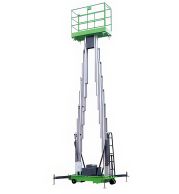 Model No. M1200 Double Mast Aerial Work Platform for Warehouse, Factory and Industrial Access Use, Professional Elevated Platform for Maintenance, Installation and Inspection Tasks 